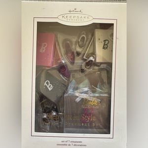 Hallmark Barbie Ornament set - unopened